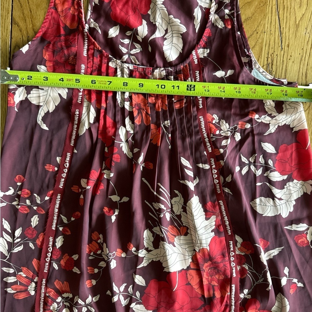Anthropology Tiny Moonrise Ruffled dress.  NWT SZ S - Picture 7 of 10